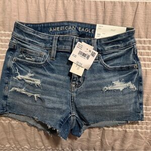 American Eagle Shortie Shorts size 000